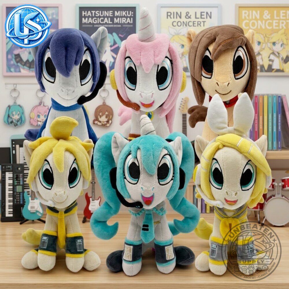 Youtooz x My Little Pony x Vocaloid Piapro Characters Plush Toy 8 Youtooz x My Little Pony x Vocaloid Piapro Characters Plush Toy