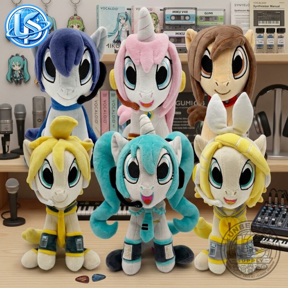 Youtooz x My Little Pony x Vocaloid Piapro Characters Plush Toy 9 Youtooz x My Little Pony x Vocaloid Piapro Characters Plush Toy