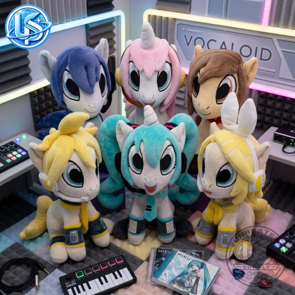 Youtooz x My Little Pony x Vocaloid Piapro Characters Plush Toy 10 Youtooz x My Little Pony x Vocaloid Piapro Characters Plush Toy
