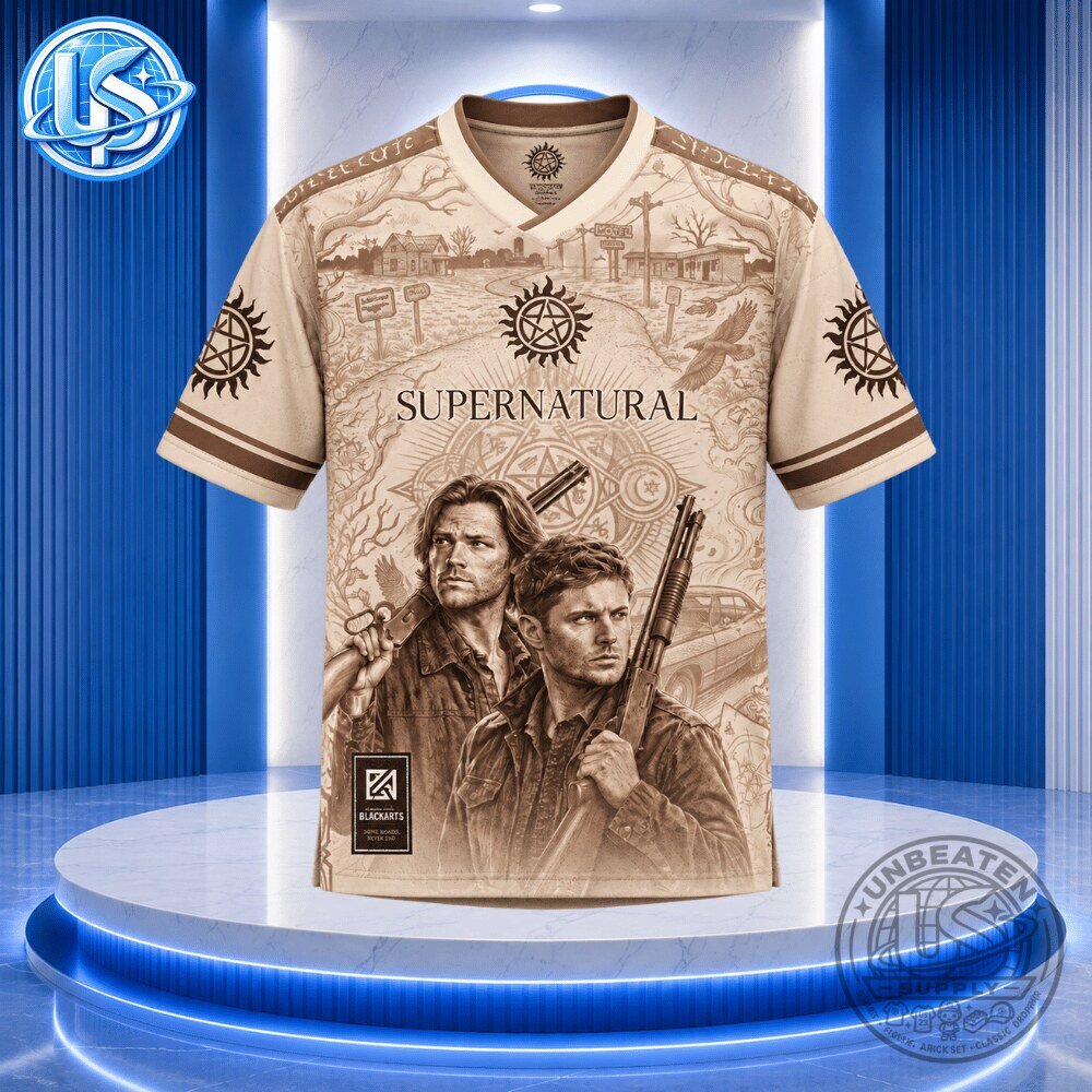 Supernatural Sam & Dean Winchester Special Edition Jersey Shirt