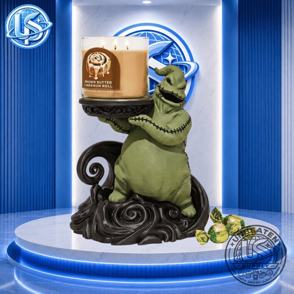 "2026 Special Edition Collectibles: Oogie Boogie, Naughty Mugs, Funko Pops" 1 The Nightmare Before Christmas Oogie Boogie Halloween Candle Holder Special Edition 2026