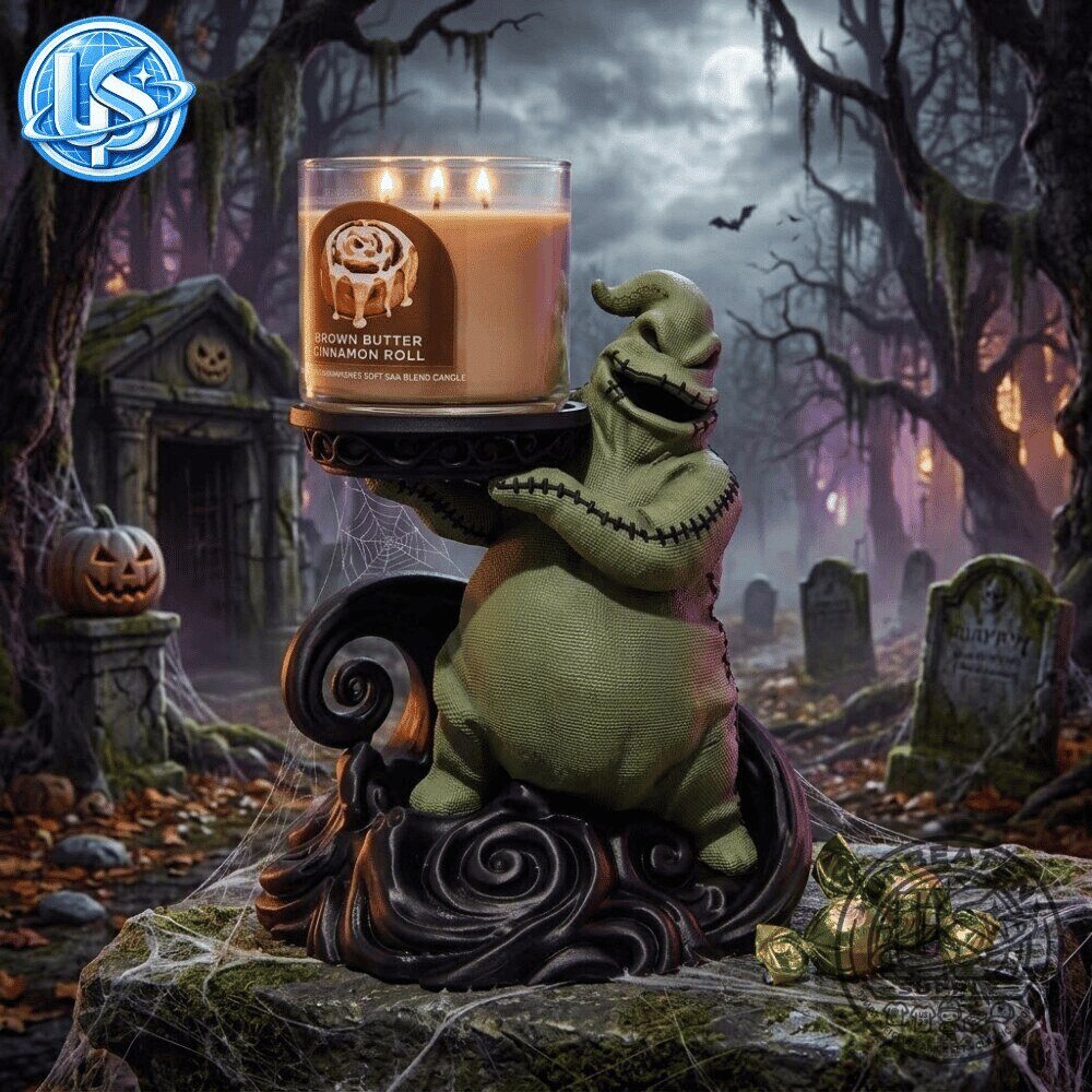 The Nightmare Before Christmas Oogie Boogie Halloween Candle Holder Special Edition 2026 12 The Nightmare Before Christmas Oogie Boogie Halloween Candle Holder Special Edition 2026