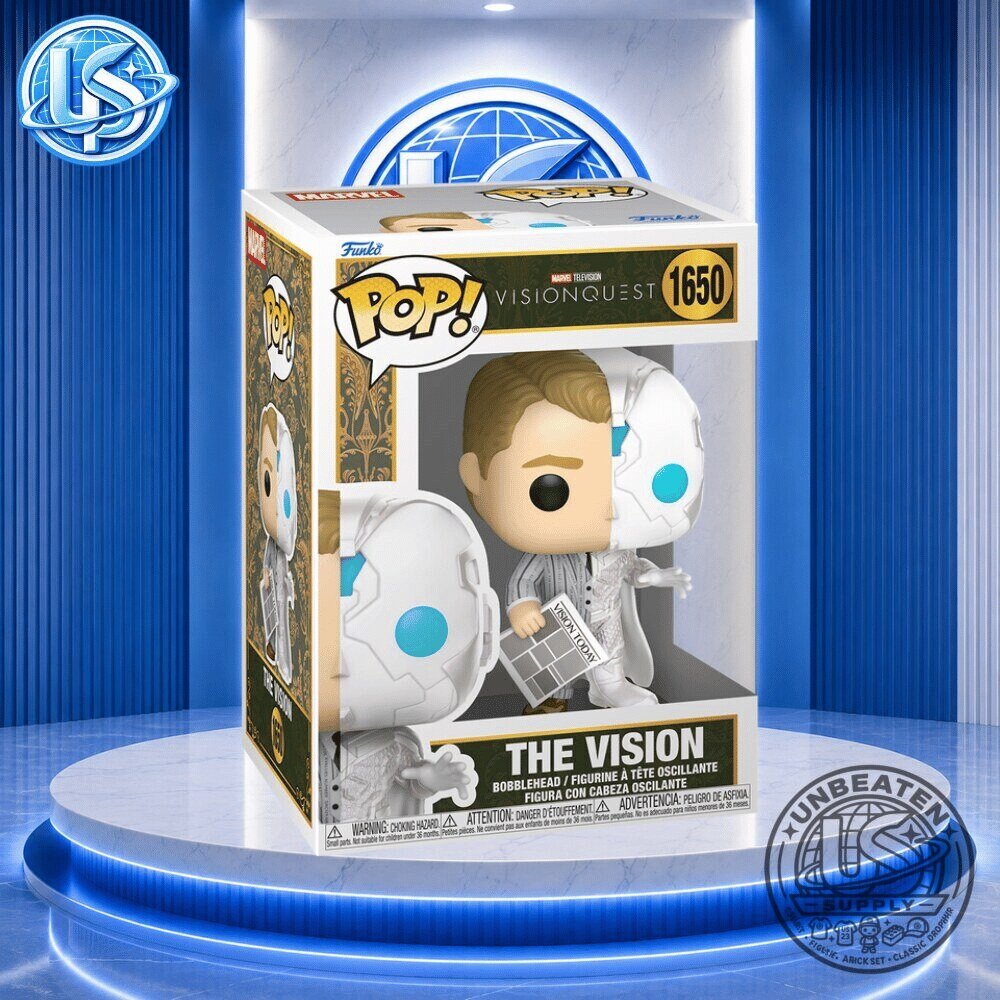 Funko Pop Marvel VisionQuest The Vision Split Figure Special Edition