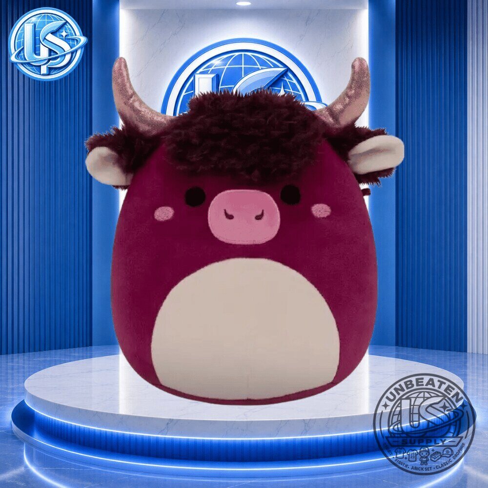 "Discover 2026: Florimund Squishmallows & Coco Soccer Jersey Shirt" 46 Squishmallows Florimund the Plum Highland Cow Plush Doll 2026
