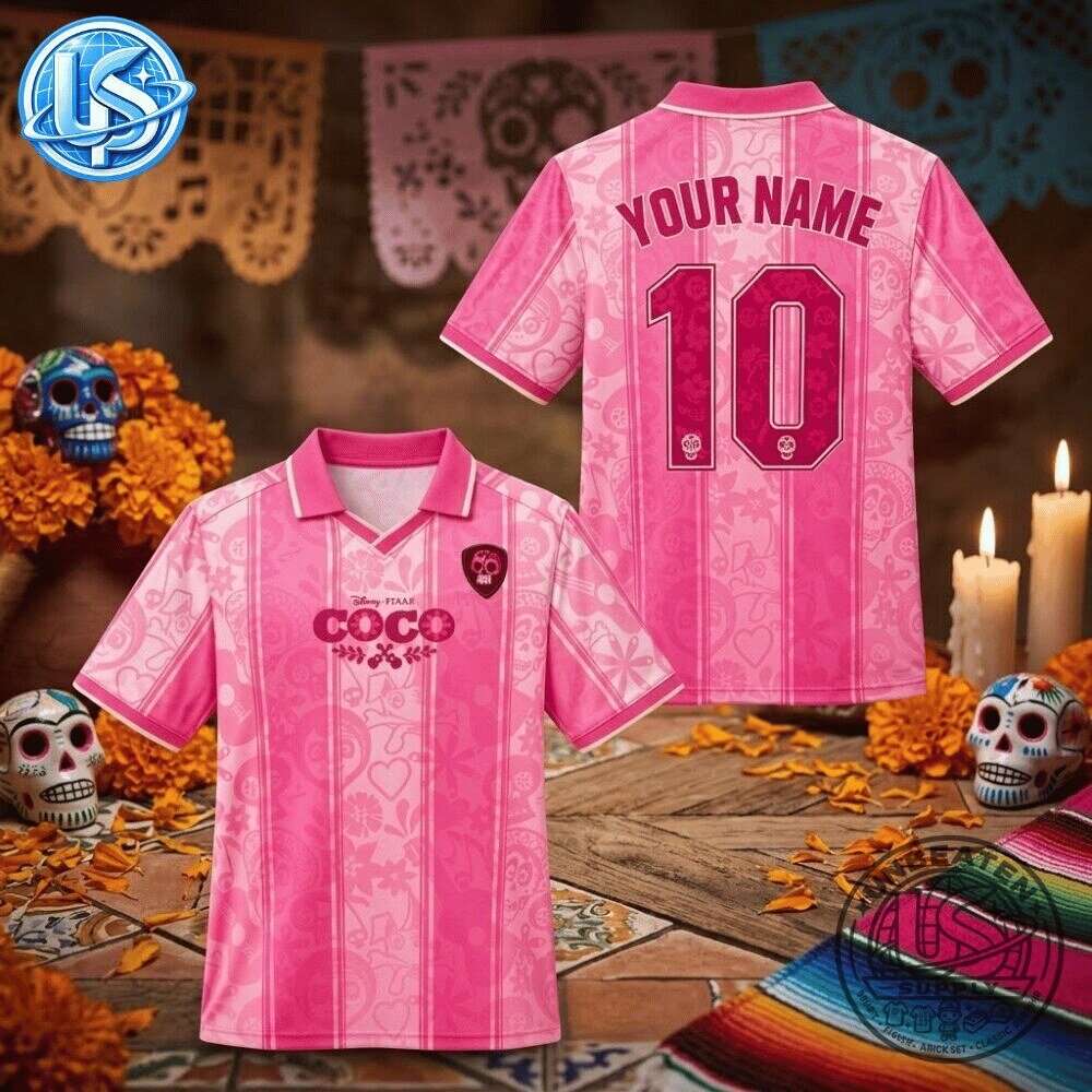 Disney Pixar Coco Soccer Special Edition Jersey Shirt 2026 8 Disney Pixar Coco Soccer Special Edition Jersey Shirt 2026