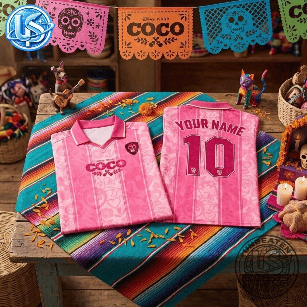 Disney Pixar Coco Soccer Special Edition Jersey Shirt 2026 10 Disney Pixar Coco Soccer Special Edition Jersey Shirt 2026