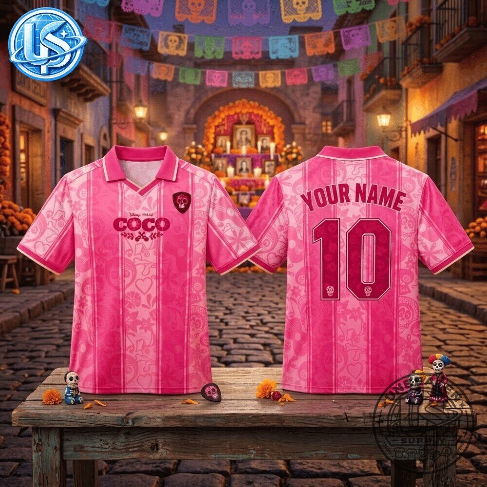 Disney Pixar Coco Soccer Special Edition Jersey Shirt 2026 11 Disney Pixar Coco Soccer Special Edition Jersey Shirt 2026