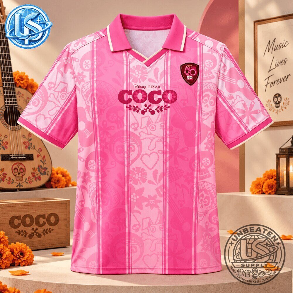 Disney Pixar Coco Soccer Special Edition Jersey Shirt 2026 12 Disney Pixar Coco Soccer Special Edition Jersey Shirt 2026