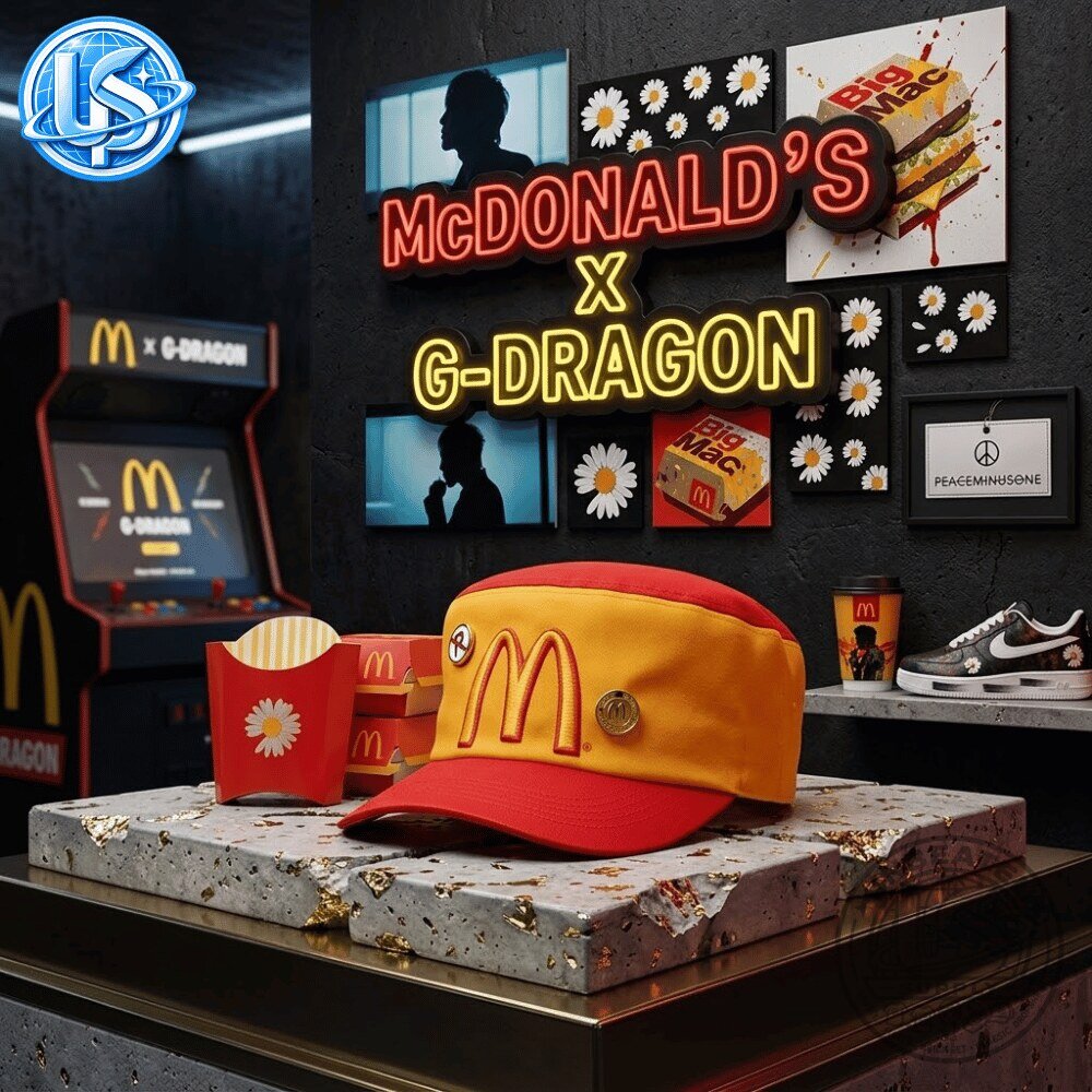 McDonald's x G-Dragon Kwon Ji-yong Special Mac Hat 11 McDonald's x G-Dragon Kwon Ji-yong Special Mac Hat