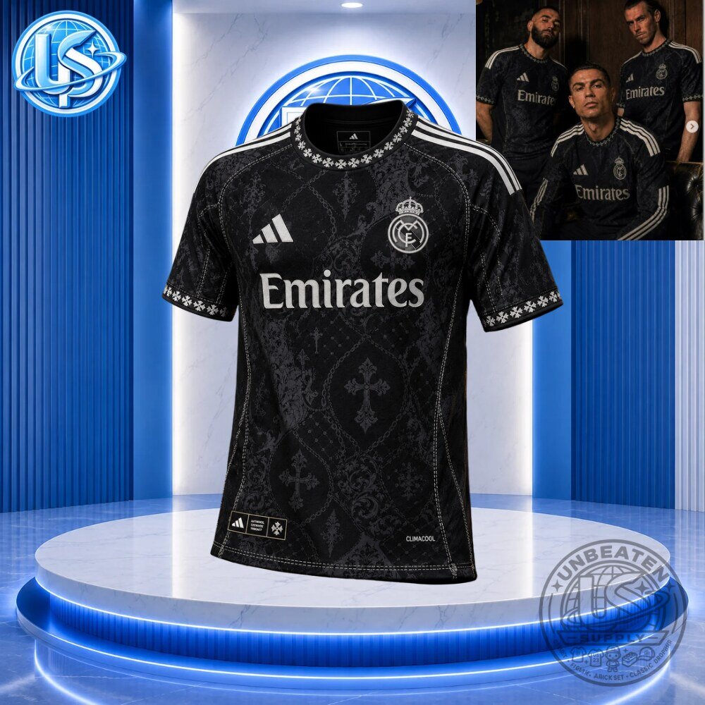 Real Madrid x Chrome Heart x Adidas Special Jersey Shirt 2026