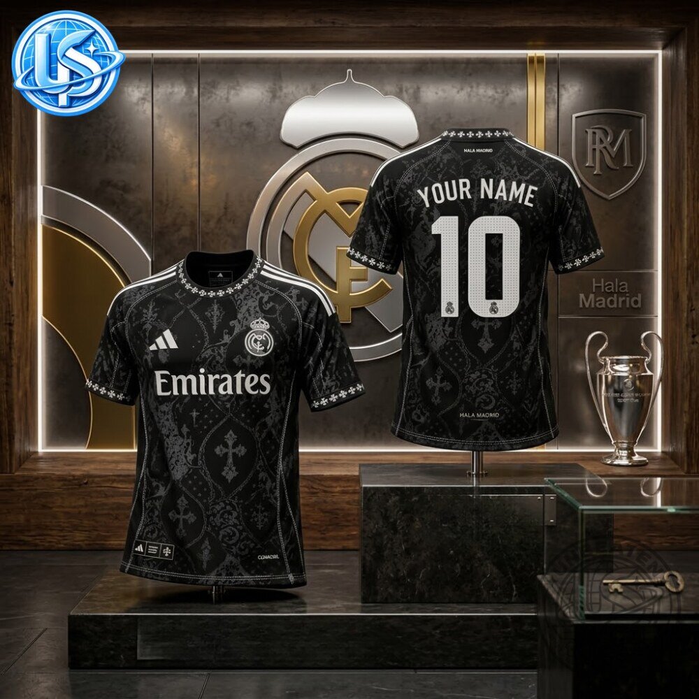 Real Madrid x Chrome Heart x Adidas Special Jersey Shirt 2026 8 Real Madrid x Chrome Heart x Adidas Special Jersey Shirt 2026