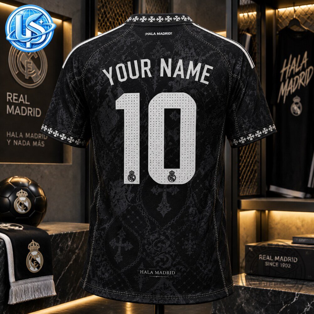 Real Madrid x Chrome Heart x Adidas Special Jersey Shirt 2026 13 Real Madrid x Chrome Heart x Adidas Special Jersey Shirt 2026