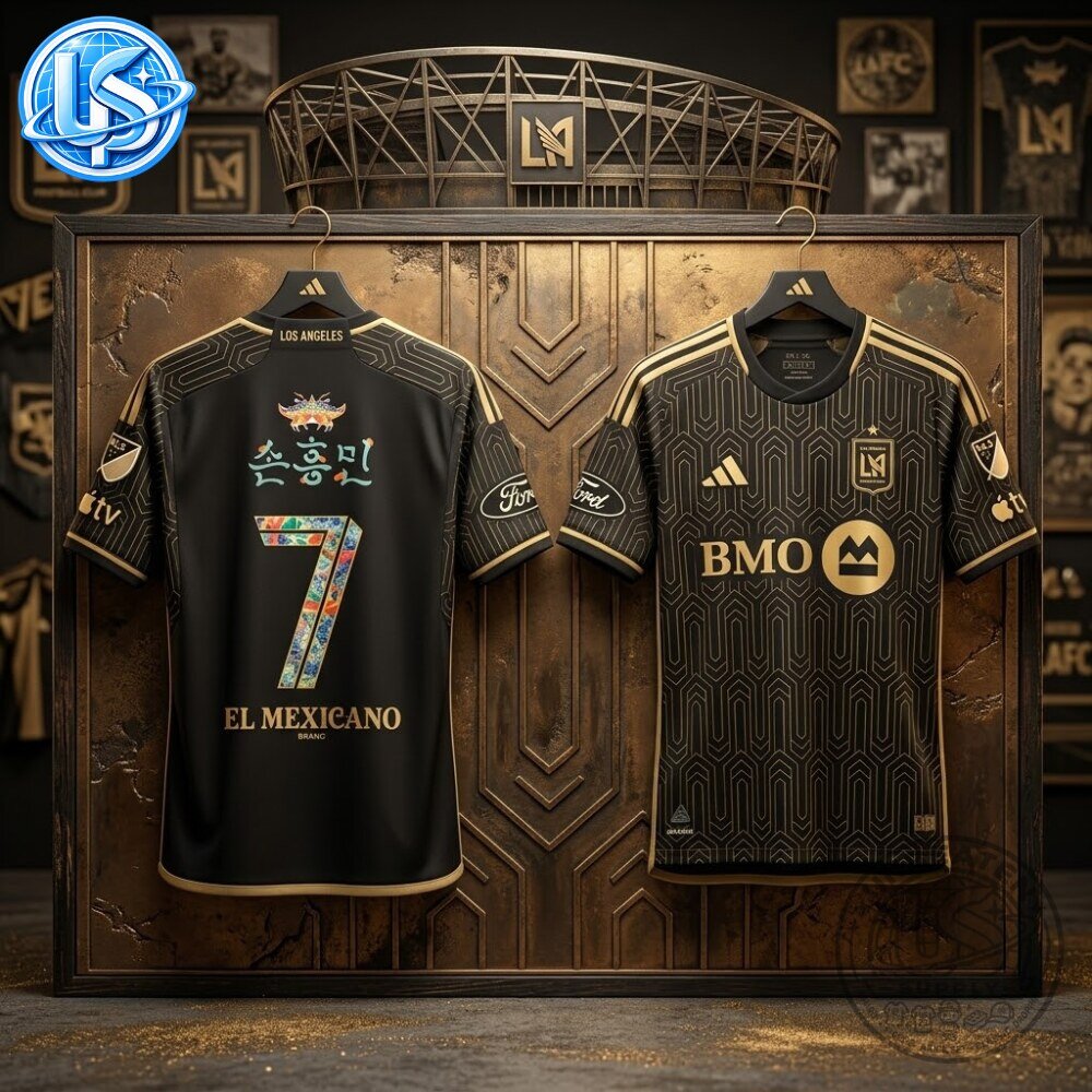 LAFC x Nikys Sports x Korean Special Edition Jersey Shirt 2026 LAFC x Nikys Sports Korean Special Edition Soccer Jersey 2026 – image 3 of 7