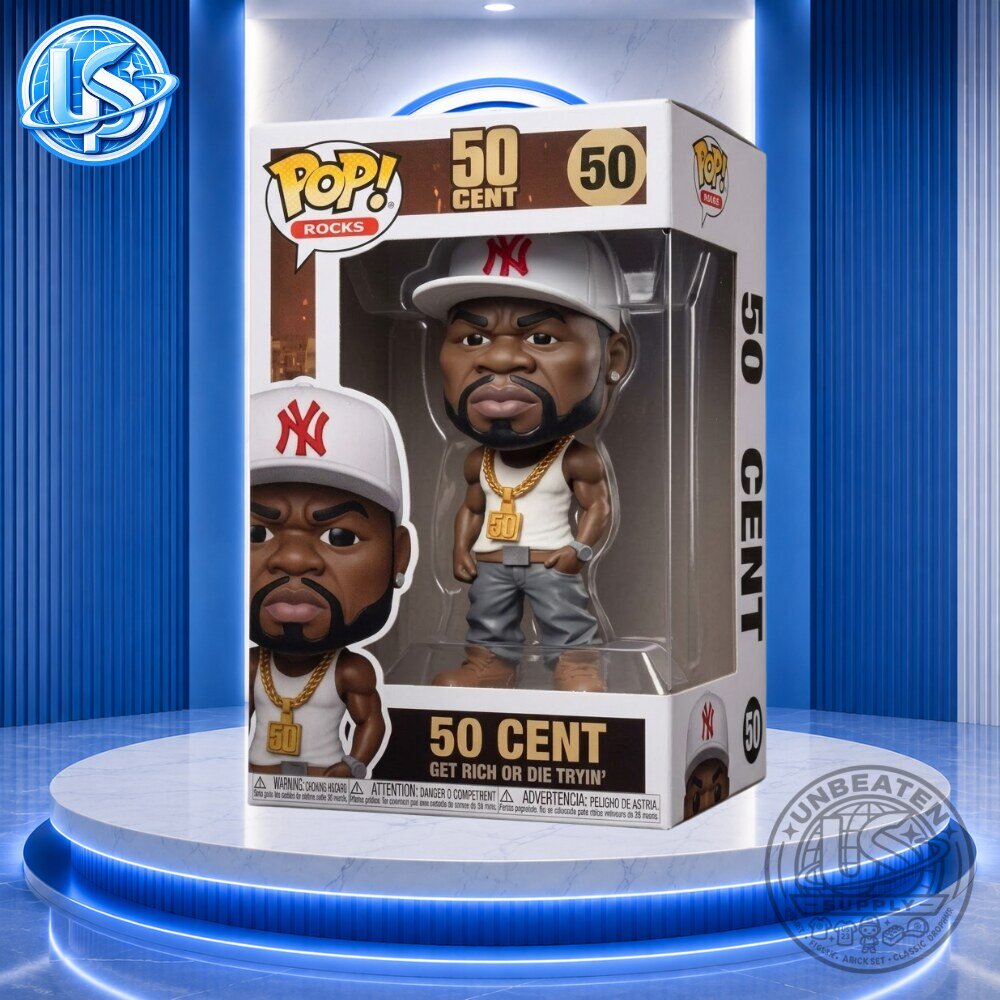 Funko Pop Rocks 50 Cent Special Edition Figure