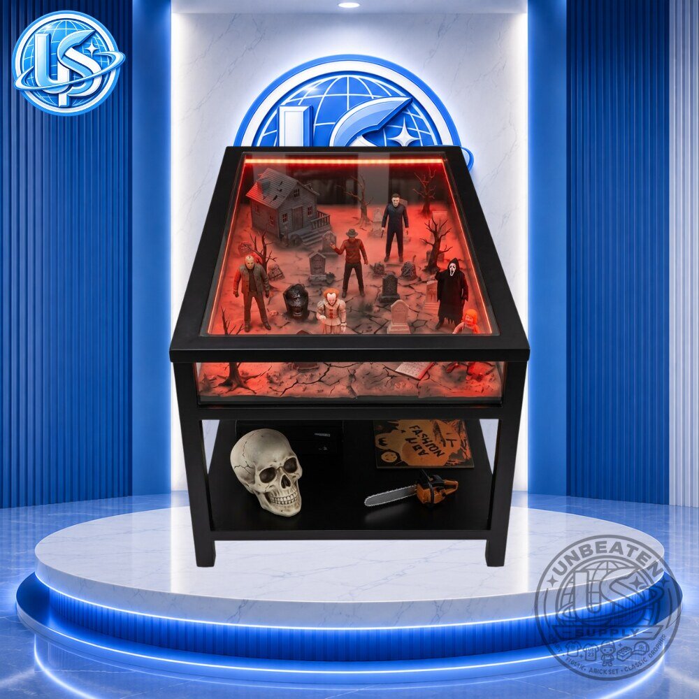 Halloween Horror Display Coffee Table Slasher Diorama Best Halloween Decor