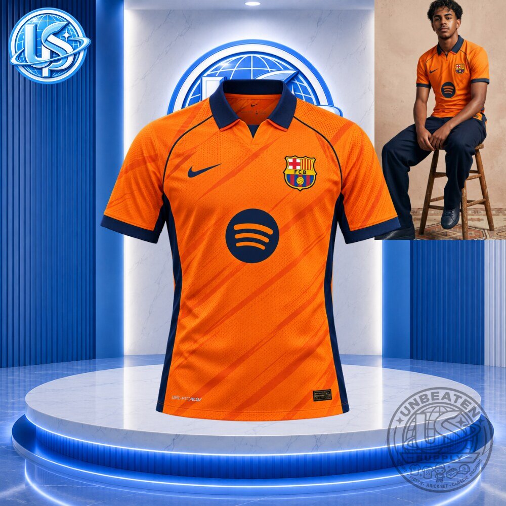 "Limited Edition Soccer Jerseys: Barcelona, Ronaldo, Roma 2026 Collection" 20 FC Barcelona x Nike Concept Third Jersey Special Edition Shirt