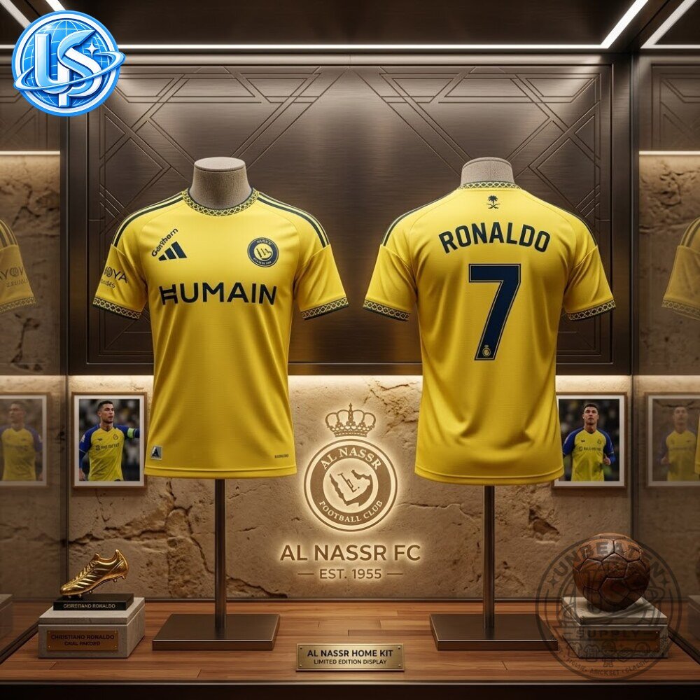 Cristiano Ronaldo x Al Nassr FC 26 27 Home Jersey Shirt 8 Cristiano Ronaldo x Al Nassr FC 26 27 Home Jersey Shirt 22
