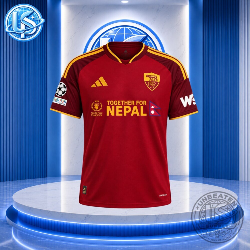 AS Roma Together for Nepal Special Edition Jersey Shirt 2026 11
