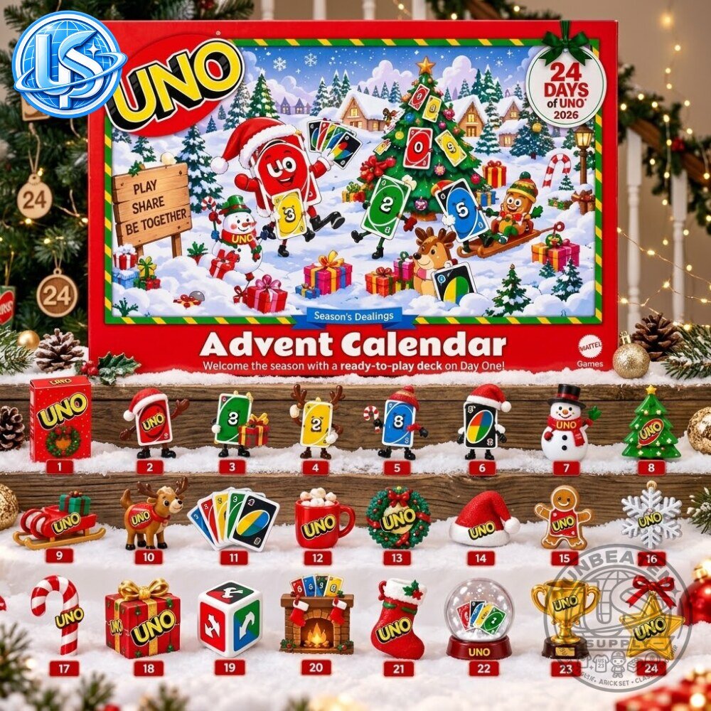 UNO Advent Calendar 2026 Special Edition UNO Advent Calendar 2026 – Special Edition Holiday Countdown – image 4 of 7
