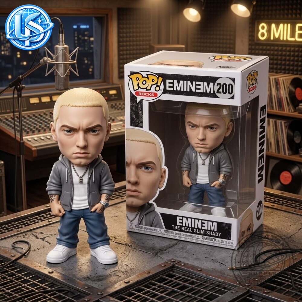 Funko Pop! Rocks Eminem Rapper Special Edition Figure 9 Funko Pop! Rocks Eminem Rapper Special Edition Figure