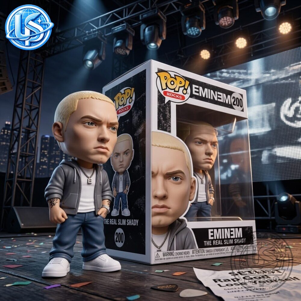 Funko Pop! Rocks Eminem Rapper Special Edition Figure 12 Funko Pop! Rocks Eminem Rapper Special Edition Figure