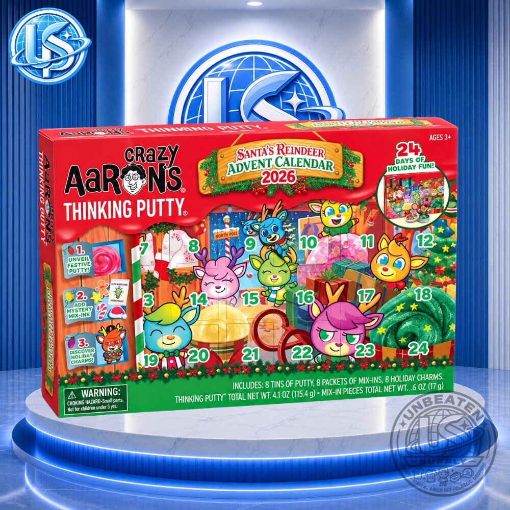 Crazy Aaron's Thinking Putty Santa's Reindeer Advent Calendar 2026 7 Crazy Aaron's Thinking Putty Santa's Reindeer Advent Calendar 2026 11