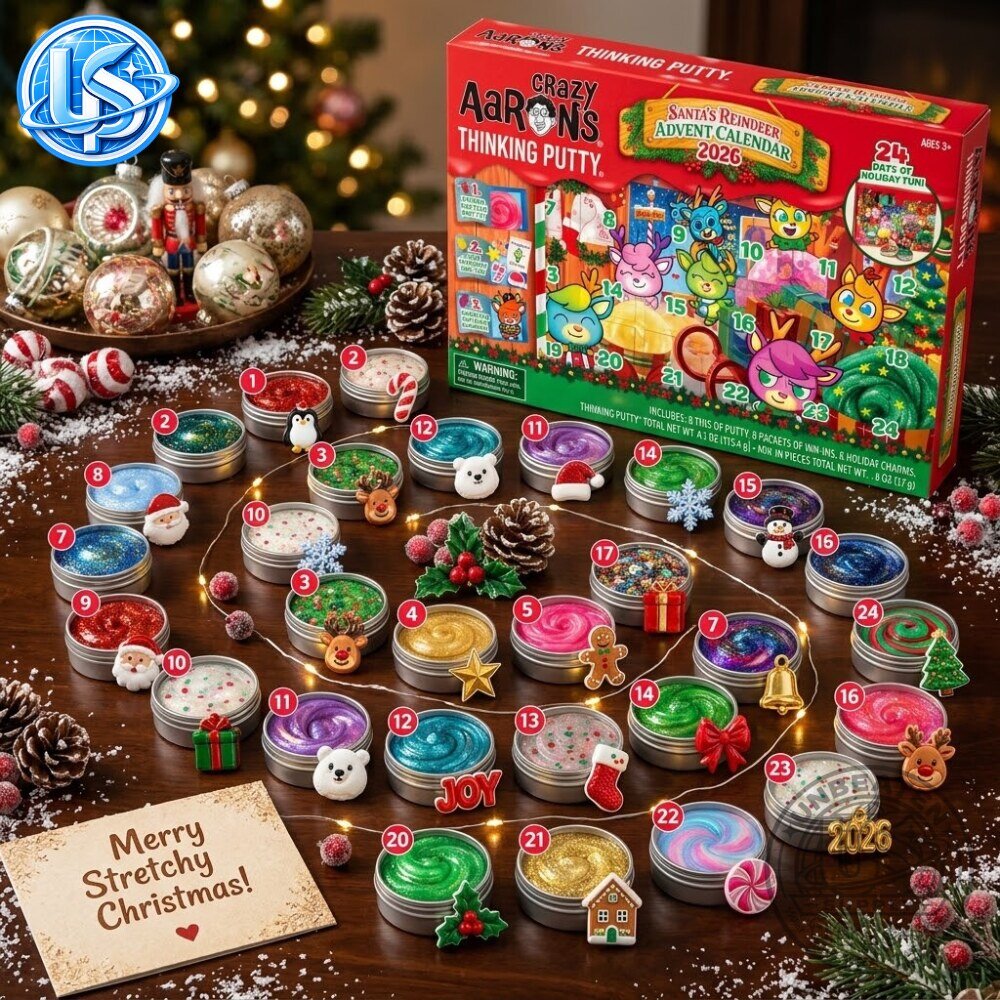 Crazy Aaron's Thinking Putty Santa's Reindeer Advent Calendar 2026 11 Crazy Aaron's Thinking Putty Santa's Reindeer Advent Calendar 2026 55