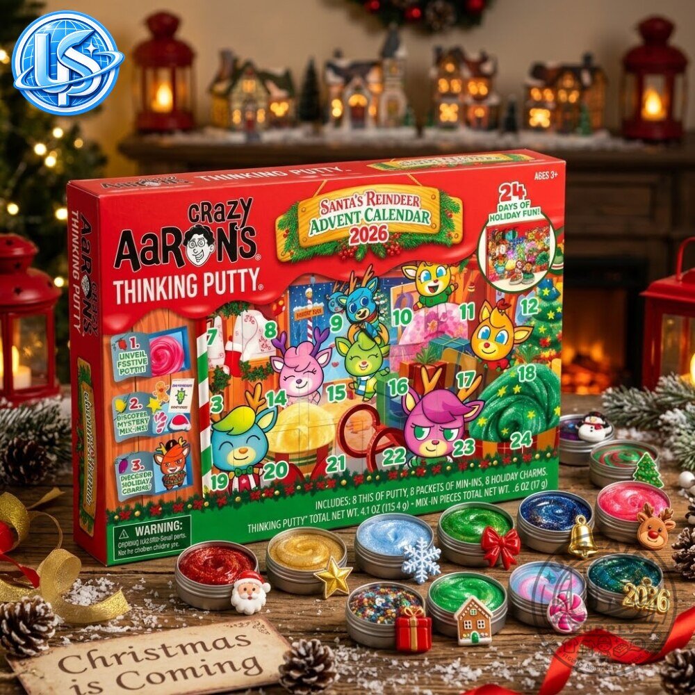 Crazy Aaron's Thinking Putty Santa's Reindeer Advent Calendar 2026 13 Crazy Aaron's Thinking Putty Santa's Reindeer Advent Calendar 2026 77