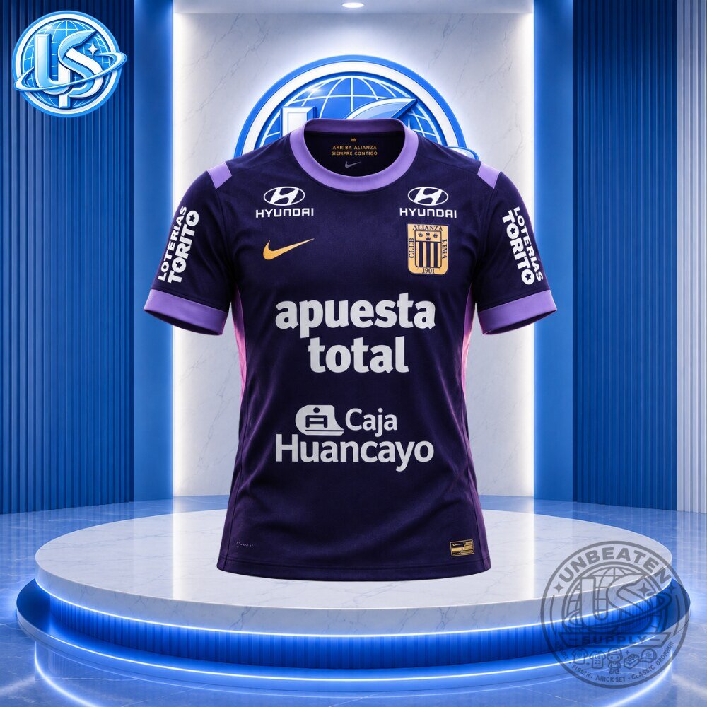 Alianza Lima 2026 Third Kit Traditional Purple Blanquimorada Jersey Shirt