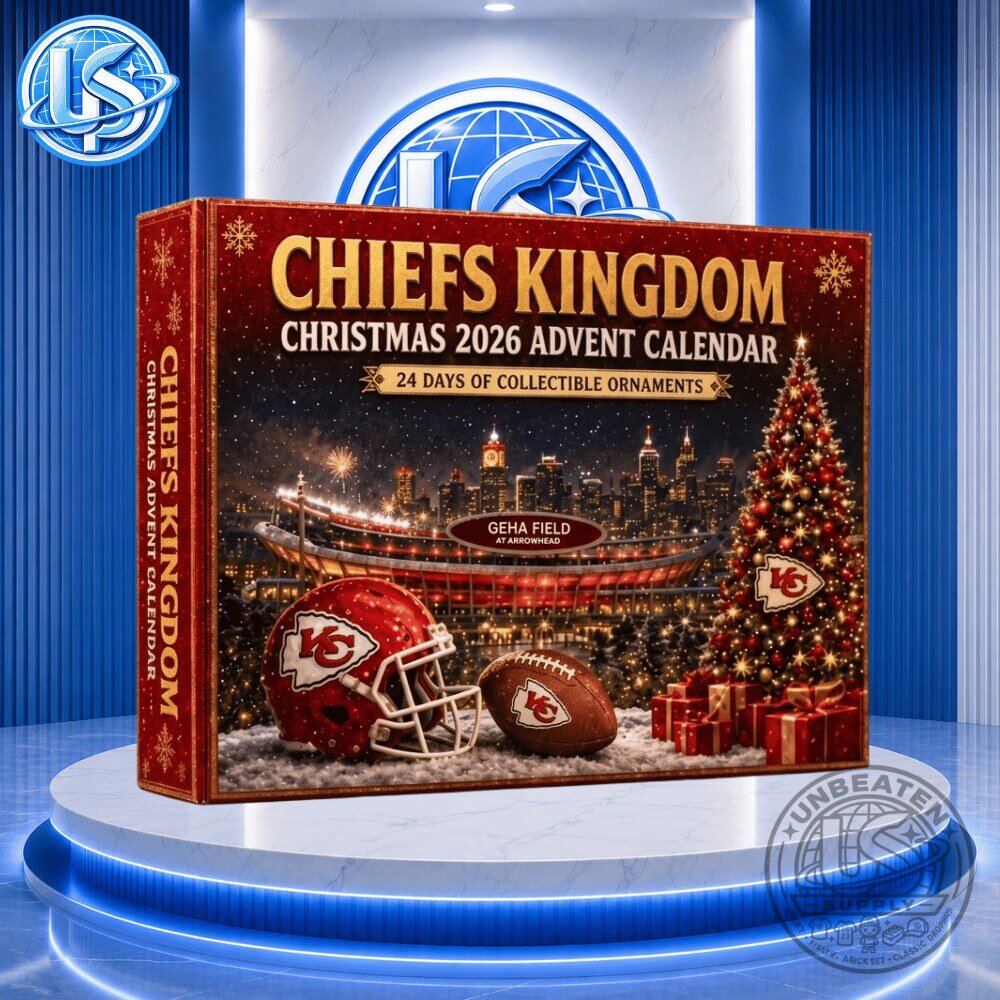 "Top 5 Unique Christmas Gifts: Advent Calendars, Glasses, Wreaths & More" 8 Chiefs Kingdom Christmas Advent Calendar 24 Days Special Edition 2026