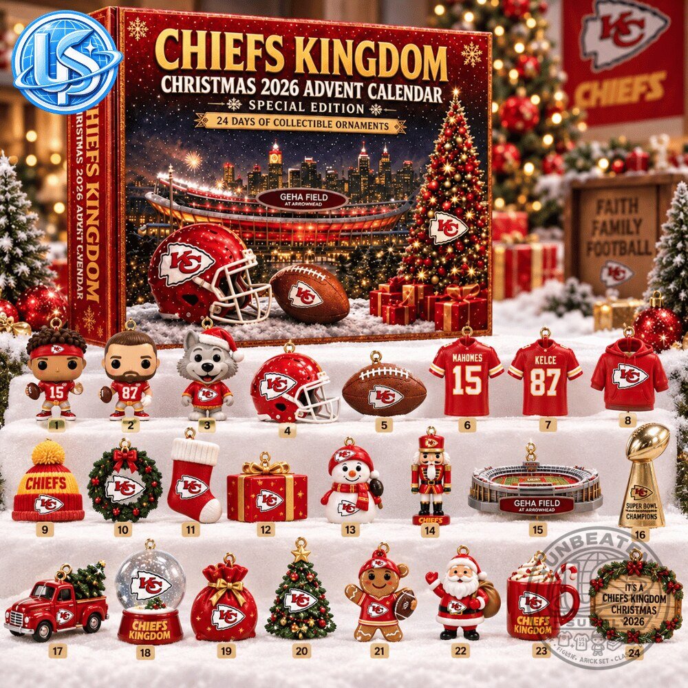 Chiefs Kingdom Christmas Advent Calendar 24 Days Special Edition 2026