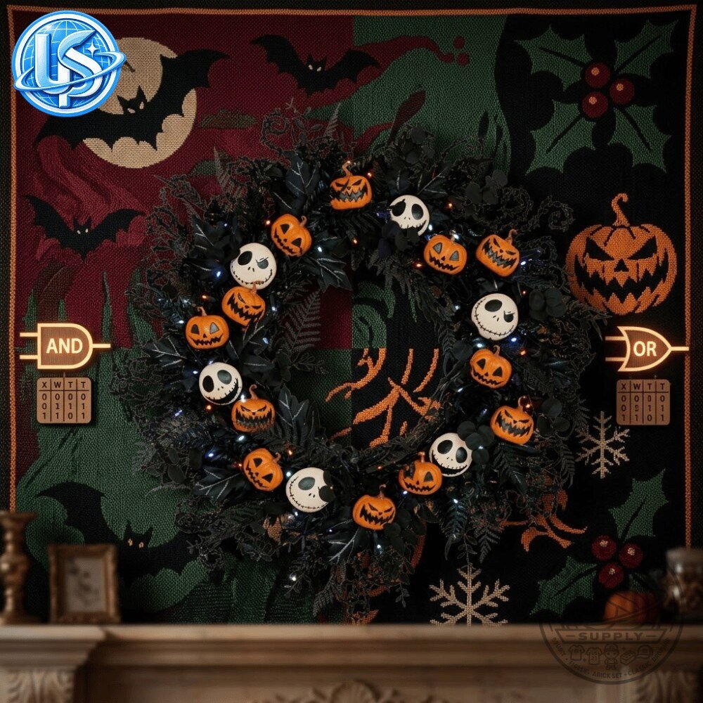 Disney The Nightmare Before Christmas Wreath Halloween Special Edition 8 Disney The Nightmare Before Christmas Wreath Halloween Special Edition