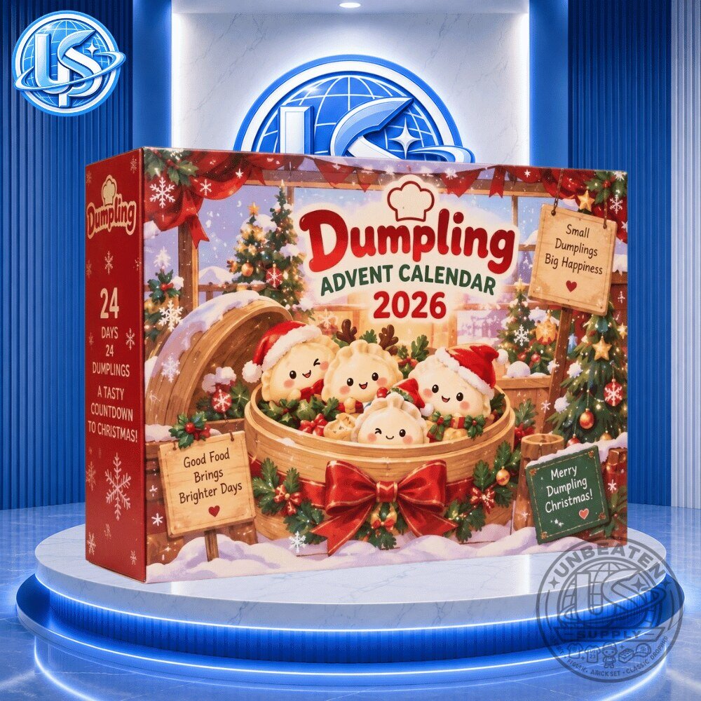 Dumpling Advent Calendar 2026 Mystery Dumpling 24-Piece Festive Gift Box
