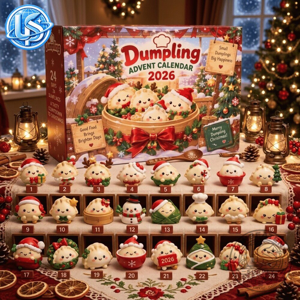 Dumpling Advent Calendar 2026 Mystery Dumpling 24-Piece Festive Gift Box 9 Dumpling Advent Calendar 2026 Mystery Dumpling 24-Piece Festive Gift Box