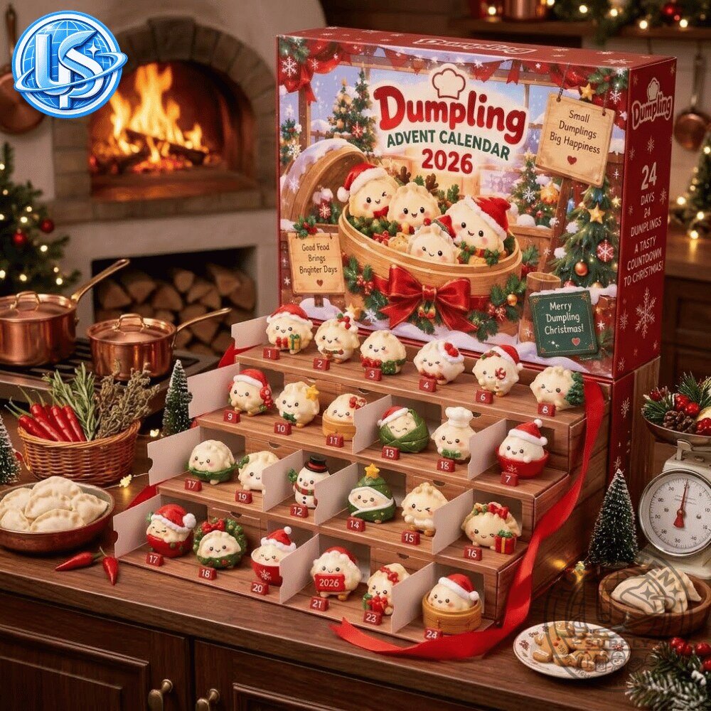 Dumpling Advent Calendar 2026 Mystery Dumpling 24-Piece Festive Gift Box 11 Dumpling Advent Calendar 2026 Mystery Dumpling 24-Piece Festive Gift Box
