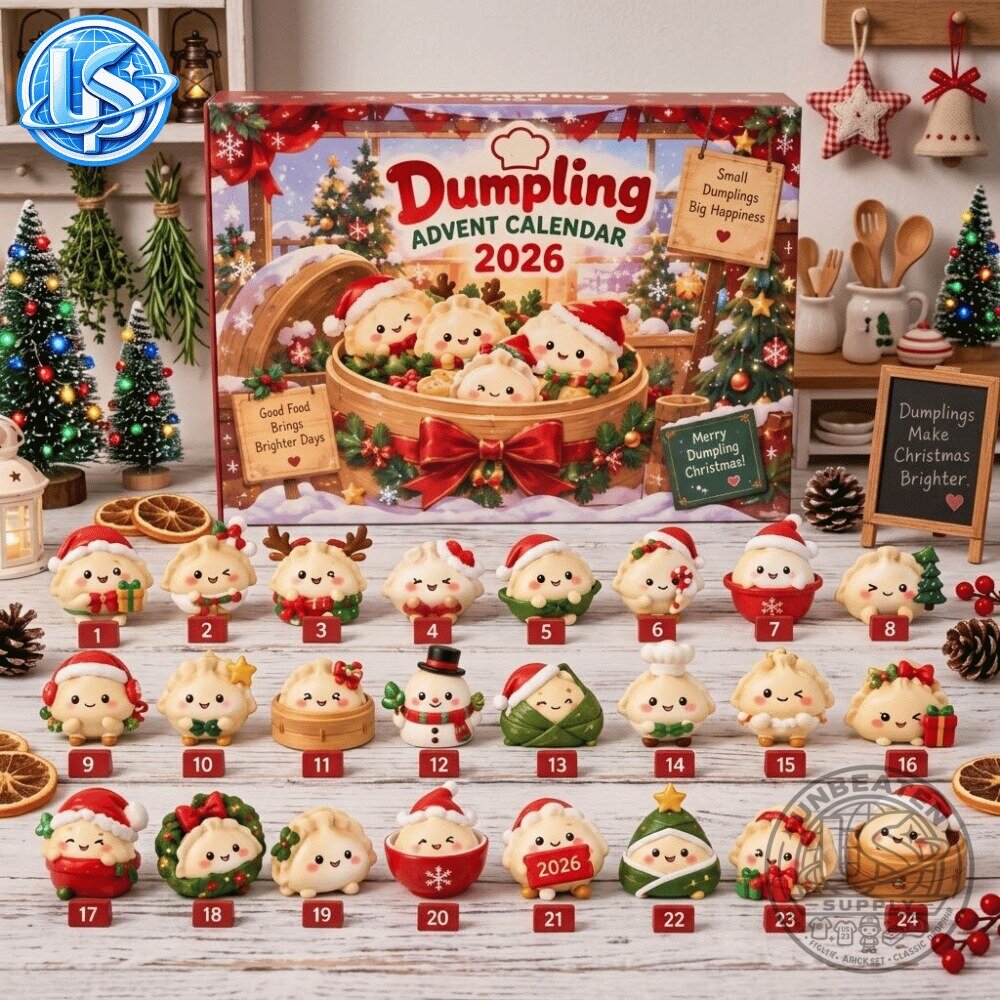 Dumpling Advent Calendar 2026 Mystery Dumpling 24-Piece Festive Gift Box 12 Dumpling Advent Calendar 2026 Mystery Dumpling 24-Piece Festive Gift Box