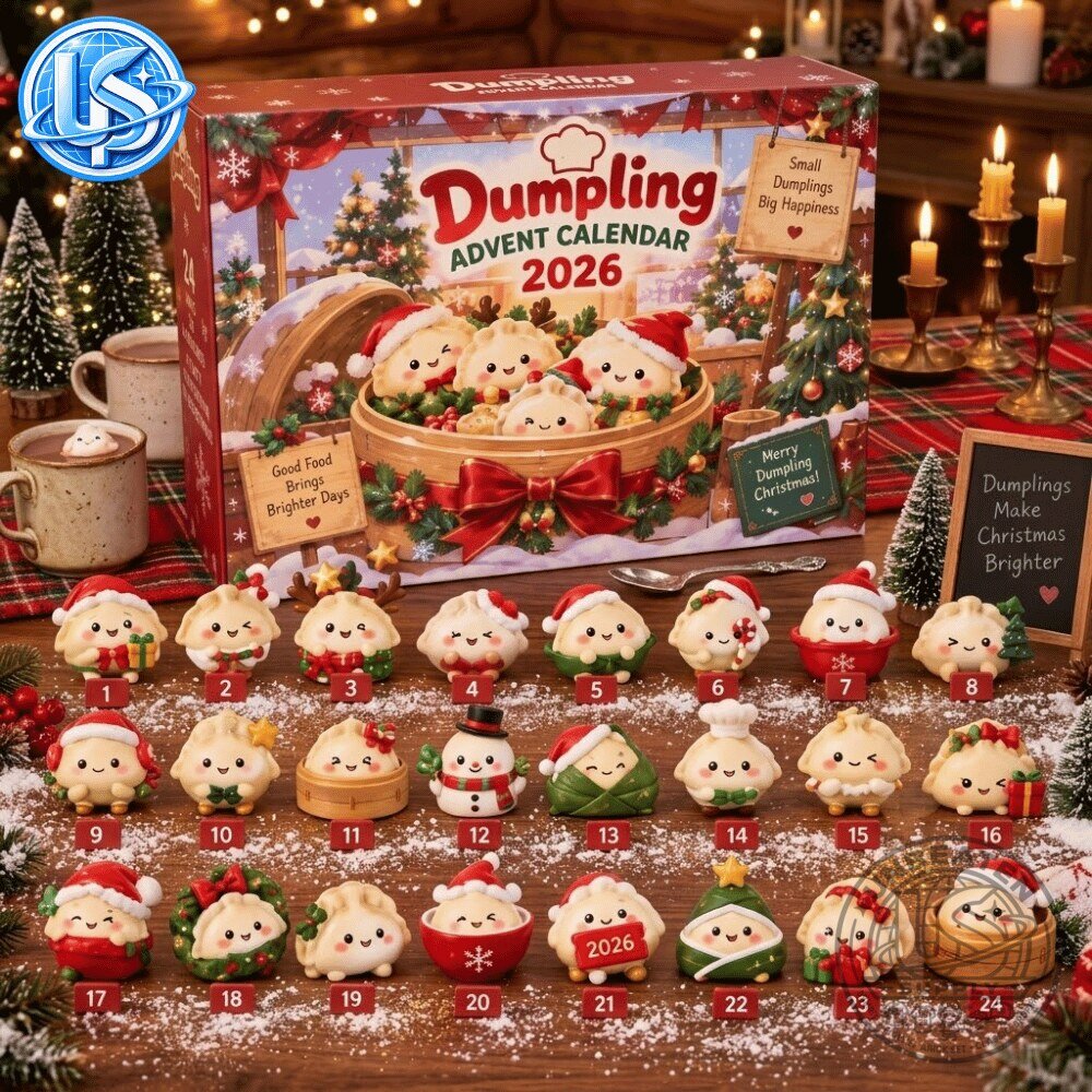 Dumpling Advent Calendar 2026 Mystery Dumpling 24-Piece Festive Gift Box 13 Dumpling Advent Calendar 2026 Mystery Dumpling 24-Piece Festive Gift Box