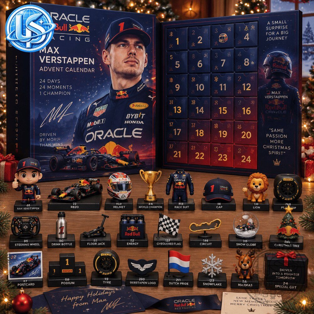 Max Verstappen Oracle Red Bull Racing Advent Calendar Special Edition 2026 22