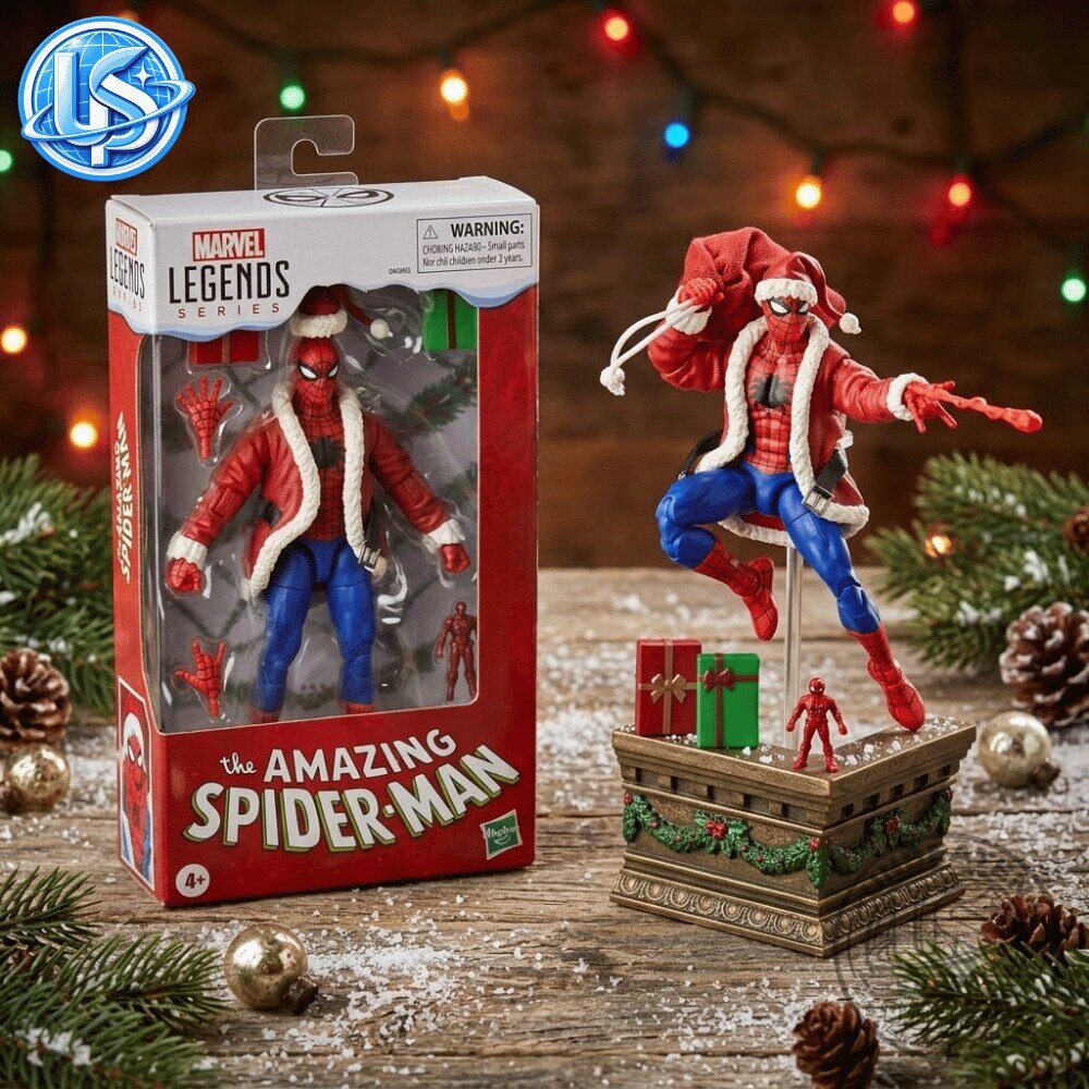 Marvel Legends Series Spider-Man Figure Marvel Holiday Special Edition 44 Marvel Legends Series Spider-Man Figure Marvel Holiday Special Edition 44