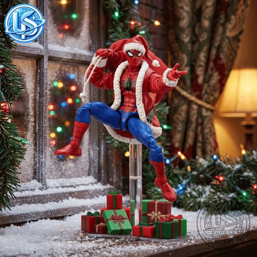 Marvel Legends Series Spider-Man Figure Marvel Holiday Special Edition 55 Marvel Legends Series Spider-Man Figure Marvel Holiday Special Edition 55