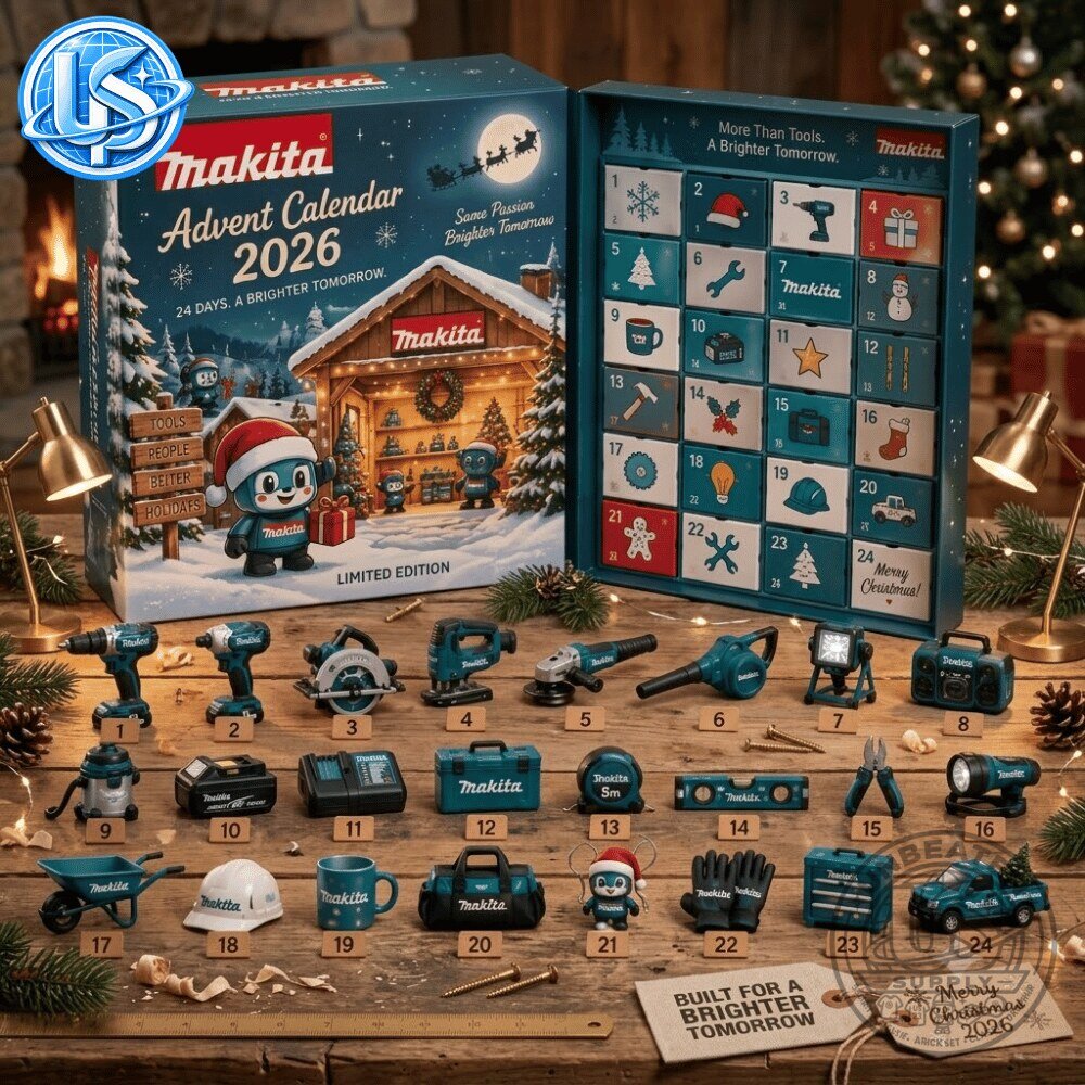 Makita Advent Calendar 2026 Special Edition 24 Day Tool and Accessory Set Best Christmas Countdown 9 Makita Advent Calendar 2026 Special Edition 24 Day Tool and Accessory Set Best Christmas Countdown