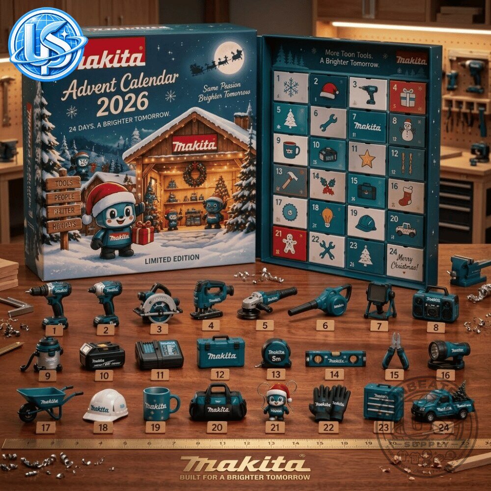 Makita Advent Calendar 2026 Special Edition 24 Day Tool and Accessory Set Best Christmas Countdown 12 Makita Advent Calendar 2026 Special Edition 24 Day Tool and Accessory Set Best Christmas Countdown