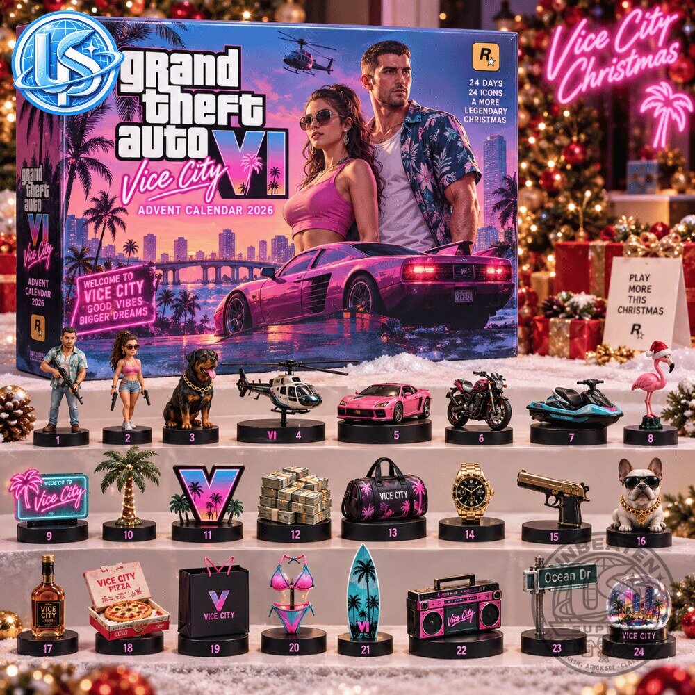 Grand Theft Auto VI GTA 6 Vice City Advent Calendar Special Edition