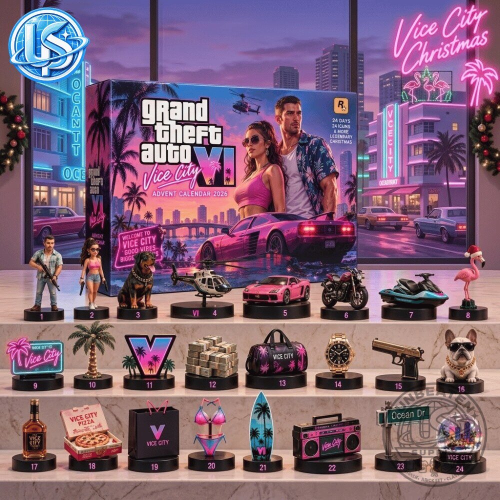 Grand Theft Auto VI GTA 6 Vice City Advent Calendar Special Edition GTA 6 Vice City Advent Calendar - Special Edition Collector's Item – image 4 of 7