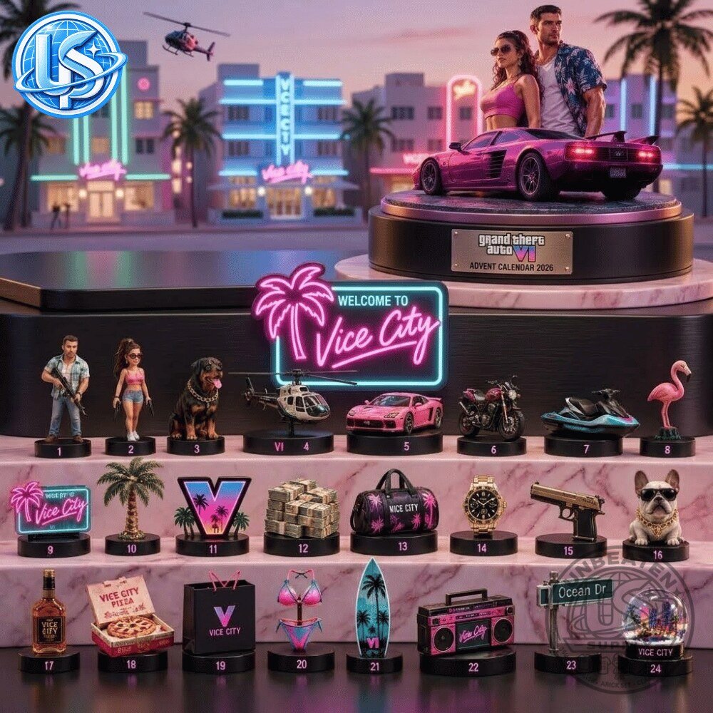 Grand Theft Auto VI GTA 6 Vice City Advent Calendar Special Edition GTA 6 Vice City Advent Calendar - Special Edition Collector's Item – image 5 of 7