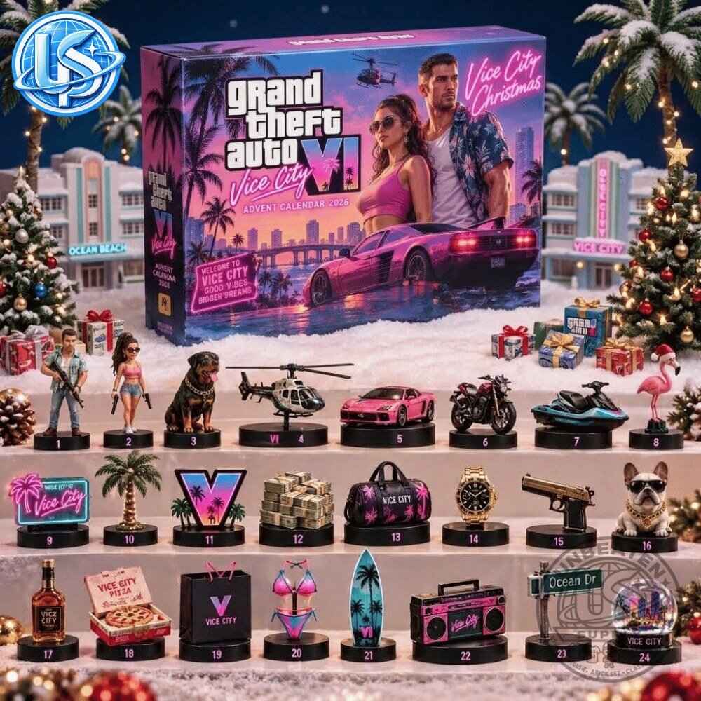 Grand Theft Auto VI GTA 6 Vice City Advent Calendar Special Edition GTA 6 Vice City Advent Calendar - Special Edition Collector's Item – image 6 of 7