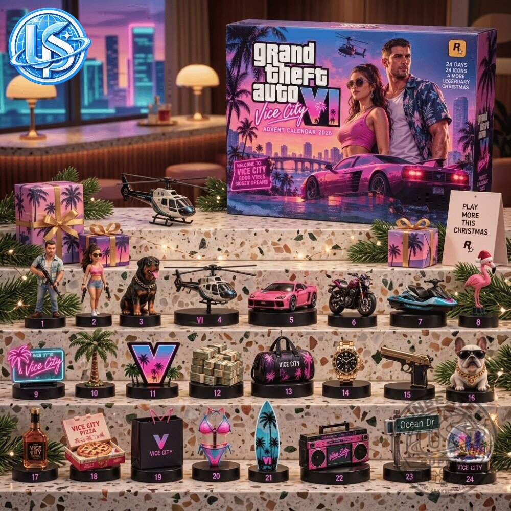 Grand Theft Auto VI GTA 6 Vice City Advent Calendar Special Edition GTA 6 Vice City Advent Calendar - Special Edition Collector's Item – image 7 of 7