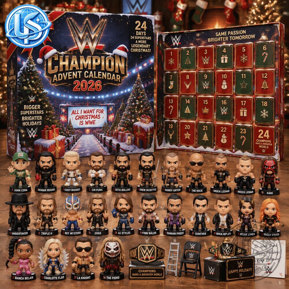 WWE Champion Advent Calendar 2026 Special Edition 8 WWE Champion Advent Calendar 2026 Special Edition