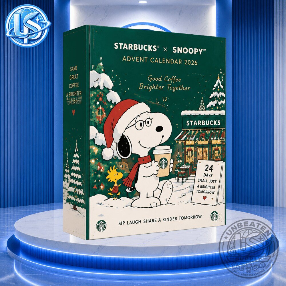 Starbucks x Snoopy Advent Calendar 2026 Special Edition