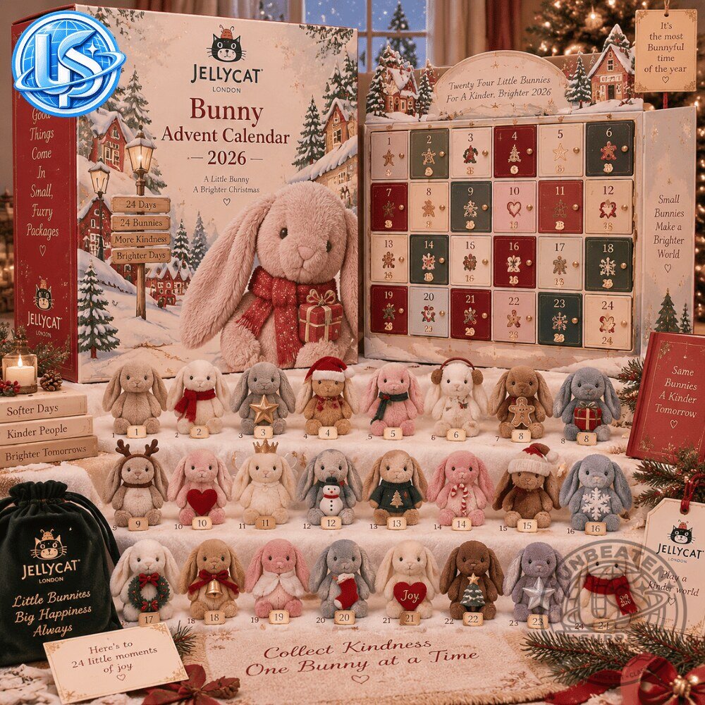 Jellycat Bunny Advent Calendar 2026 Special Edition